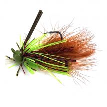 Mycena 7G/10G Spinnerbait Weedless Kurbelköder Angelköder Chatterbait Gummi-Jighaken mit Silikonrock für Forellenbarschbarsch