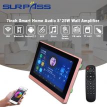 7 zoll WiFi In Wand Verstärker Touchscreen Android Verstärker Audio Amp Hause Hintergrund Musik System Wohn Umwelt Sound