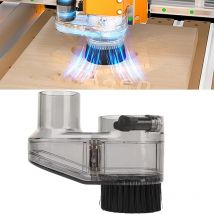 CNC-Fräser-Staubschutz, Staubschuh-Spindelbürste für 775-Motoren, kompatibel mit CNC 3018 3020 4540 Graviermaschine 52 m