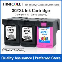 Cartuccia d'inchiostro 302XL compatibile per HP 302 XL Deskjet 1110 1111 1112 Envy 4520 4521 4522 4523 4524 4526 4526 4527 4528