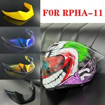 Spoiler per casco con rivestimento posteriore per moto Carbon-look per accessori per casco HJC RPHA 11