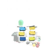 10pcs Self Reset Micro Switch Microswitch For Happ Style Joystick Zippy Replacement Push Button Controller Arcade Game Diy