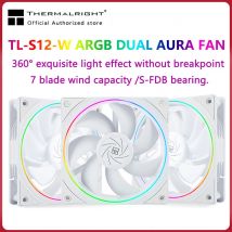Thermalright TL-S12 120 mm HALO-Lüfter 5 V 3PIN ARGB-Lüfter PC Gamer 360 °   exquisiter Lichteffekt-Computergehäuse-Lüfterventilator