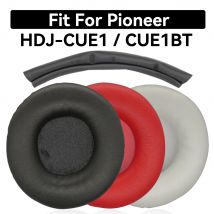 Earpads For Pioneer HDJ-CUE1 HDJ-CUE1BT CUE1 CUE1BT Headphone Replacement Headset Ear Pad PU Leather Sponge Foam