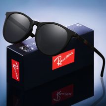 Trendige polarisierte Sonnenbrille für Damen, Markendesign-Rahmen, modische Sonnenbrille, Rosa, UV400