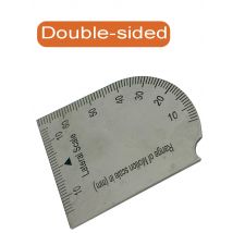 Dental Precision Measuring Ruler Thickened metal Bite Gauge Caliper High Quality Mouth Gag Opening Capacity Measuring Ruler