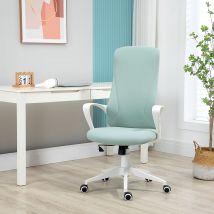 Vinsetto Silla de Oficina Giratoria Altura Ajustable 62x56x110-119,5 cm Verde