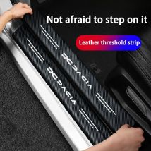 Davanzale della portiera dell'auto Adesivo in carbonio Accessori auto per Dacia Duster Logan Spring Sandero Stepway Dokker Lodgy Jogger MCV