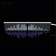 Multi-modus LED Audio Stereo Musik Spektrum Rhythmus Sprachsteuerung Verstärker Bord Pegelanzeige VU Meter Pickup Analysator Auto