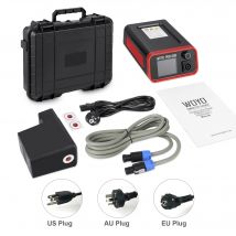 WOYO PDR009Strumento PDR per guscio dell'auto in alluminio, Kit di strumenti di riparazione della maniglia dell'ammaccatura senza vernice, Kit PDR strumenti per la rimozione dell'ammaccatura della