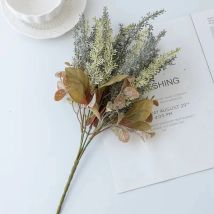 Künstliche Lavendelblüten, günstige künstliche Pflanzen, Blumenstrauß, Festival, Hochzeit, Party, Zuhause, Zimmer, Tischdekoration, Herbst-Fotografie-Requisite