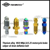 Titanlegierung M6M7M8M10p1.0/1.25 Motorrad Bremssattel Ölablass Deflationsschraube