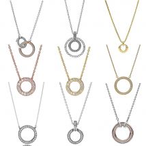 New hot selling 925 sterling silver inlaid and beaded pendant for women's necklace, fashionable gift for girlfriend