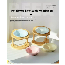 Katzennapf, Keramik-Untertasse, Futternapf für Katzen, Hundenapf, Katzenteller für Katzen, Futternapf für Katzen, Reisschüssel, hoher Fußschutz am Hals