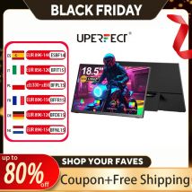 UPERFECT USetup E5 120Hz Monitor da gioco Schermo IPS da 18,5 "con HDMI USB 3.1 HDR per PC Steam Deck PS5 XBOX Switch Estendi il display