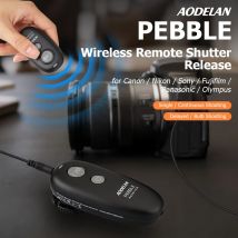 Rilascio otturatore con telecomando wireless per fotocamera per fotocamere Canon Nikon Sony Fujifilm selezionate; Riprese a lampadina, continuamente e ritardate