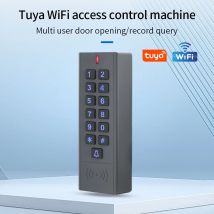 12V-24V impermeabile Wifi Tuya tastiera di controllo accessi OTA sistema di controllo della porta tastiera RFID WG26-44 56 58 APP apriporta remoto