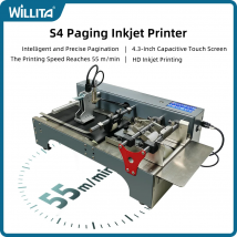 Willita Paging-Codiermaschine für Plastikpapiertüten, Etiketten, ID-Karten, Ablaufdatum, Barcode, Batch-QR, Online-Thermotintenstrahldrucker