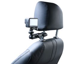 Supporto per telecamera per auto Supporto per telecamera articolata per poggiatesta per veicolo Action Cam per supporto per staffa Gopro Motorcyclye per Go Pro Insta360