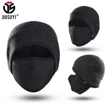 2-in-1-Wintermütze, Maske, winddichte Mützen, Gesichtsbedeckung, Bandana, Sport, Ski, Laufen, Radfahren, kaltes Wetter, Sturmhaube, Kappen, Nackenwärmer