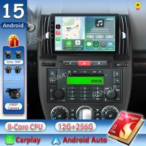 Android 15 Auto Radio Für Land Rover Freelander 2 2006-2012 Carplay Auto DSP Multimedia 360 Kamera 2 Din BT video Player Stereo