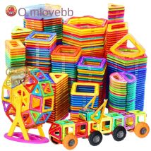 Juguetes magnéticos para niños, bloques magnéticos de talla grande más para niños, juego de constructores de diseñador, juguetes para niños, bloques de construcción