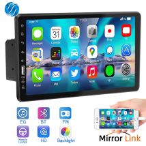 Sinovcle Autoradio 1 Din Stereo 9 Zoll MP5-Player Digital Bluetooth FM Stereo Autoradio Musik USB mit in Dash Aux Eingang