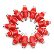 Poultry Chicken Nipple Drinker Spring Type Drinking Fountain Mouth Water Poultry Farming Feeding Equipment