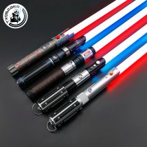 TXQ NEO Pixel Lightsaber RGB Black Friday Laser Combat Sword Jedi Metal Force Glow Blaster Cosplay Luminous Child Toys