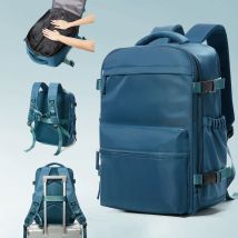 Vakuum-Rucksack, Kabinentasche, vom Fluggesellschaft zugelassen, Ryanair, 40 x 20 x 25 cm, Easyjet-Tasche mit Pumpe, extra großes Fassungsvermögen, leichte Reisetasche