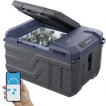 SucceBuy Frigorifero per auto da 8 litri a 75 litri Frigo portatile Icebox Zona singola e doppia con temperatura del dente blu regolabile per camper da campeggio all'aperto