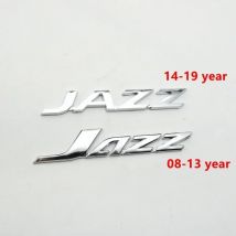 Car Rear Chrome Sticker Logo Badge Tailgate Emblem Nameplate Decal For Jazz 2008-2019