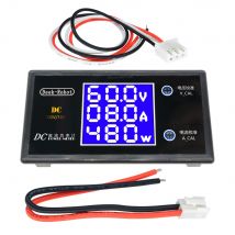 DC 0-100V 10a LCD-Anzeige Digital Voltmeter Ampere meter Watt meter Spannungs strom Leistungs messer Volt Detektor Tester 1000W