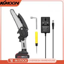 Sega da potatura elettrica portatile Seghe elettriche ricaricabili piccole Lavorazione del legno Sega elettrica con una sola mano Mini sega a catena per legname da giardino