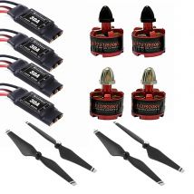 Motor sin escobillas 2212 920KV y hélice ESC sin escobillas 30A 2 ~ 4s 9450 para multicóptero cuadricóptero F450 F550 S500 S550