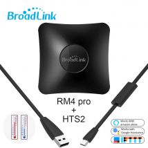 Originale BroadLink RM4 Pro IR Wifi RF Interruttore Controller di telecomando universale Il sensore HTS2 funziona con Alexa Google Home Assistant