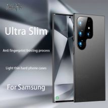 DECLAREYAO Original Slim Hard Matte Handyhülle für Samsung Galaxy S24 Ultra S23 Plus S22 S21 FE S20 S10 Rückseite Hüllen mattiert