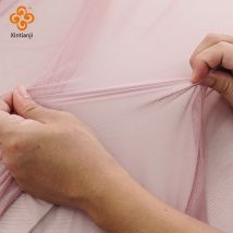4 Farben 4-Wege-Stretch Nude Pink Power Mesh Stoff Tanzanzug Bottoming Shirt Unterwäsche Netz Stoff Designer DIY Nähmaterial