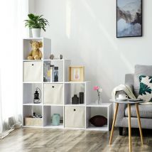 VASAGLE Bücherregal Standregal, mit 13 Fächern, 86 x 25 x 140 cm