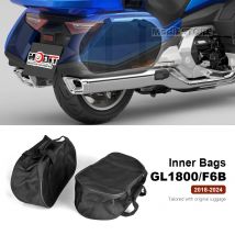 For Honda Goldwing Gold Wing GL1800 2018-2024 Motorcycle Black Expandable Luggage Bags New Touring Pannier Inner Bag