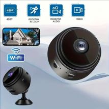 Telecamere di Sorveglianza Mini A9 con Wifi, Videocamera HD 1080P, Sensore con Visione Notturna, Videocamera Web per Sorveglianza Domestica Smart Life