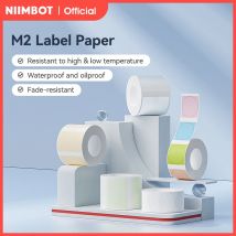 NIIMBOT M2 Label Paper Waterproof Scratch-resistant Adhesive Label Sticker Tag For M2 Portable Thermal Transfer Label Printer