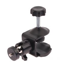 Metal Clamp With 360° Mini Ball Head Quick Release Clamp Bracket Tripod Mount 1/4 Screw Clip For Flash Light Mic Monitor Camera
