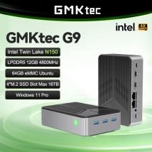 GMKtec Nucbox G9 MINI NAS New Mold Intel N150 MINI PC Windows 11 Pro LPDDR5 M.2 2280 SSD  Dual Triple Screen computer