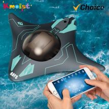 Mini Underwater Photography Toys APP Wifi Remote Control Six-way Real-time Transmission Camera Boat RC Submarine Boat Toys Gifts