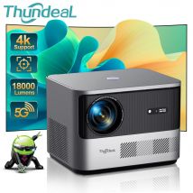 ThundeaL WiFi Proyector TDA6W Full HD 1920x1080P LED WIFI TDA6 Proyector 3D TV Video Android WiFi Home Theater Proyector portátil
