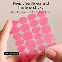 6Pcs Strong Adhesive Double-Sided Nail Glue Tape Waterproof Breathable Transparent Press On Nails Reusable Manicure Accessories