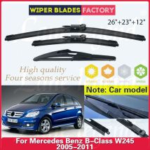 Für Mercedes Benz B Klasse W245 2005-2011 26 "+ 23" + 12 "Front Hinten Wischer klingen Windschutzscheibe Windschutz Fenster Cutter Zubehör
