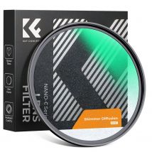 K&F Concept Nano-C Shimmer Diffusion 1 Filtro effetto filtro Filtro glamour in vetro ottico per obiettivo fotocamera 49/52/55/67/72/77/82mm