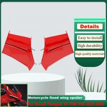 For Ducati Panigale V4 V4R V4S 2025 2026 motorcycle new aerodynamic wing, side wing, aileron, winglet, fixed wing spoiler